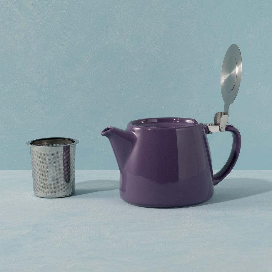 Purple Stump Teapot