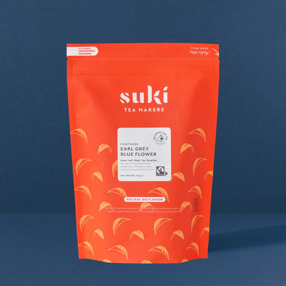 Fairtrade Earl Grey Blue Flower