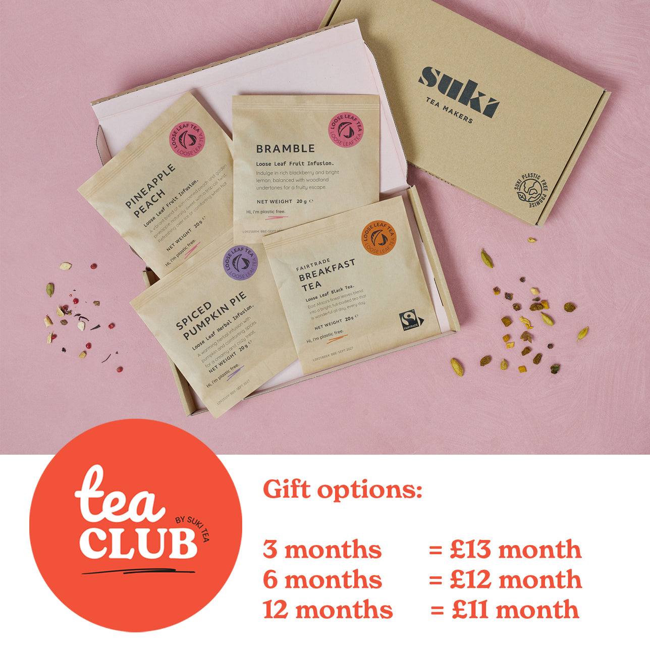 SUKI Tea Club | Gift Subscription